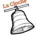 Logo lacloche noir orange blanc 1