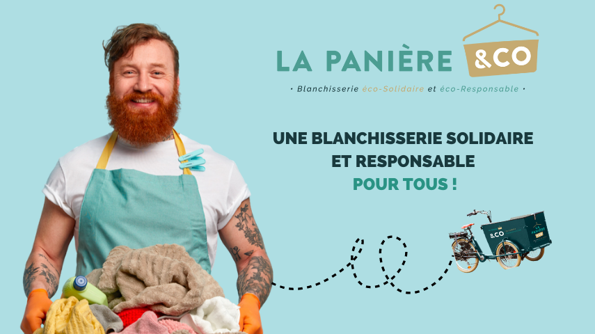 La panière & Co, Blanchisserie Solidaire  J'adopte un projet - Votre  plateforme de crowdfunding en Nouvelle-Aquitaine