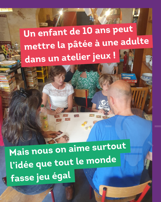 Soirée jeux La Récré