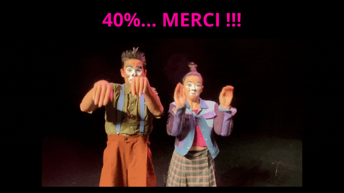 40%... MERCI !!!