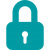 lock padlock symbol for protect