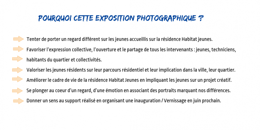 Pourquoi cette exposition photographique 