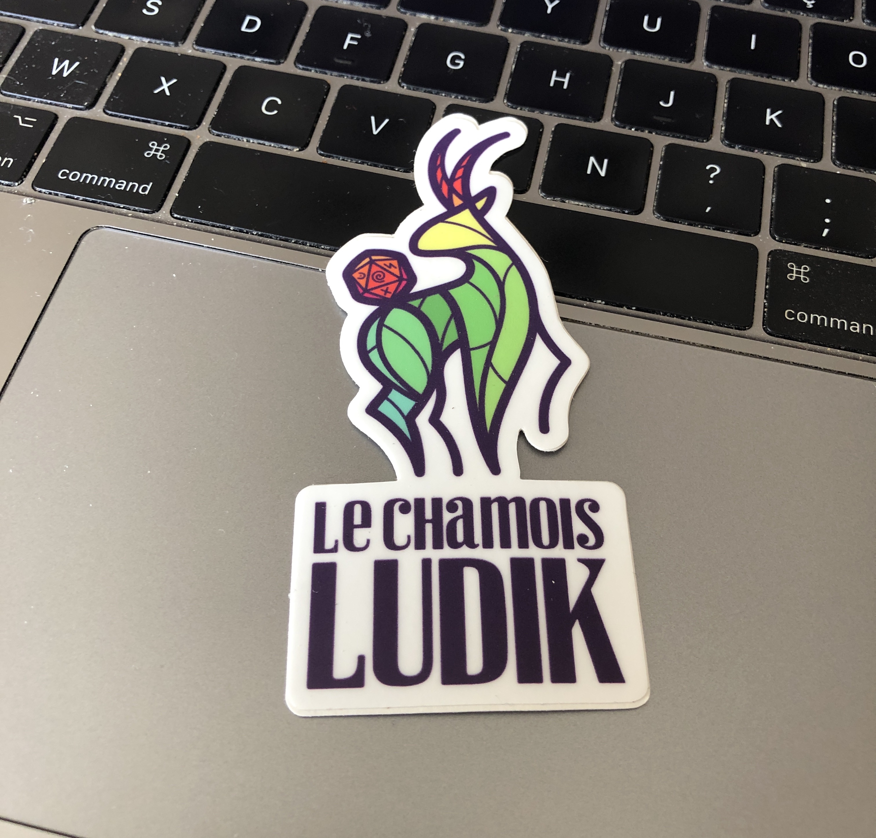 Sticker du Chamois Ludik